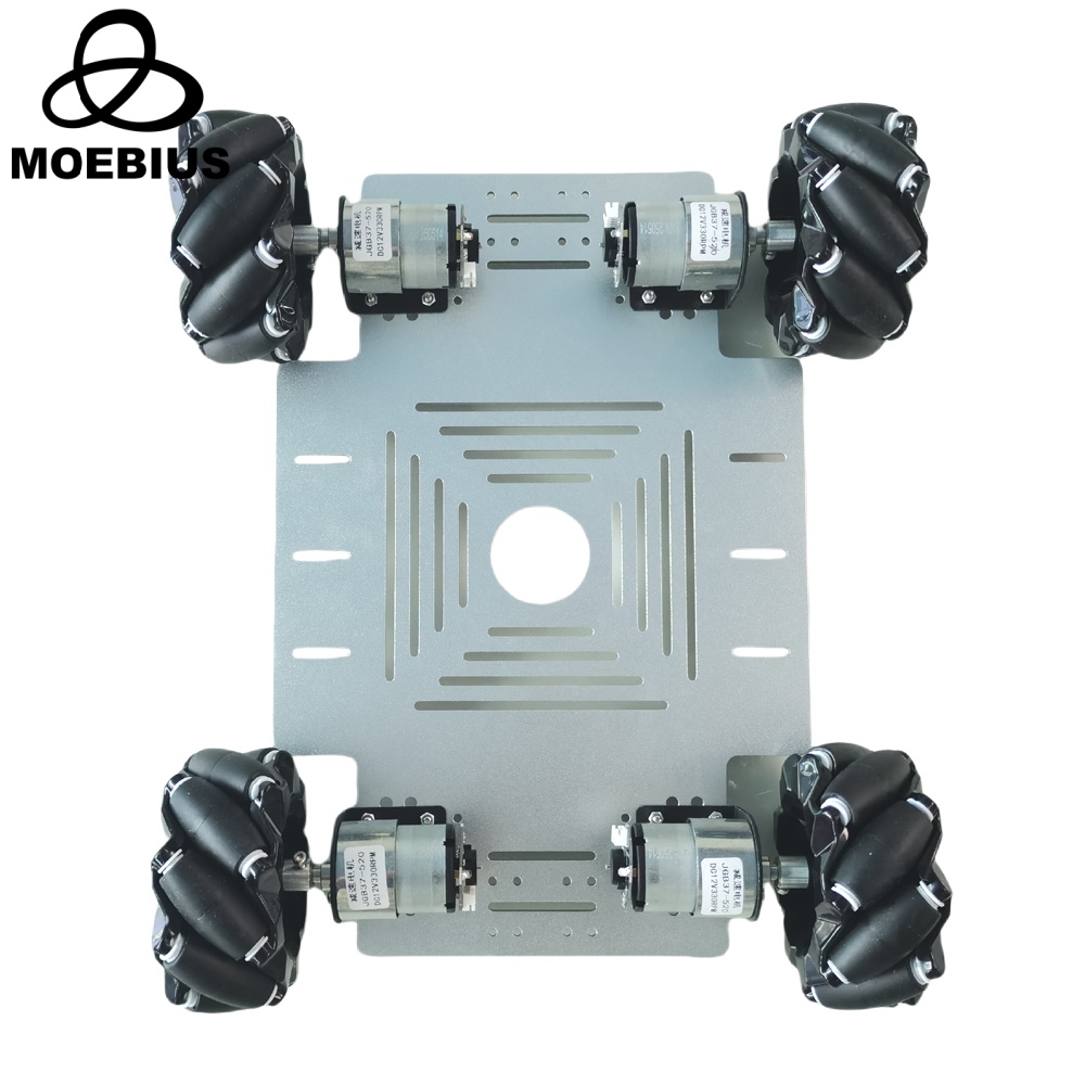 Diy Electric Car - 25KG Belasting 4WD Mecanum Wiel Robot