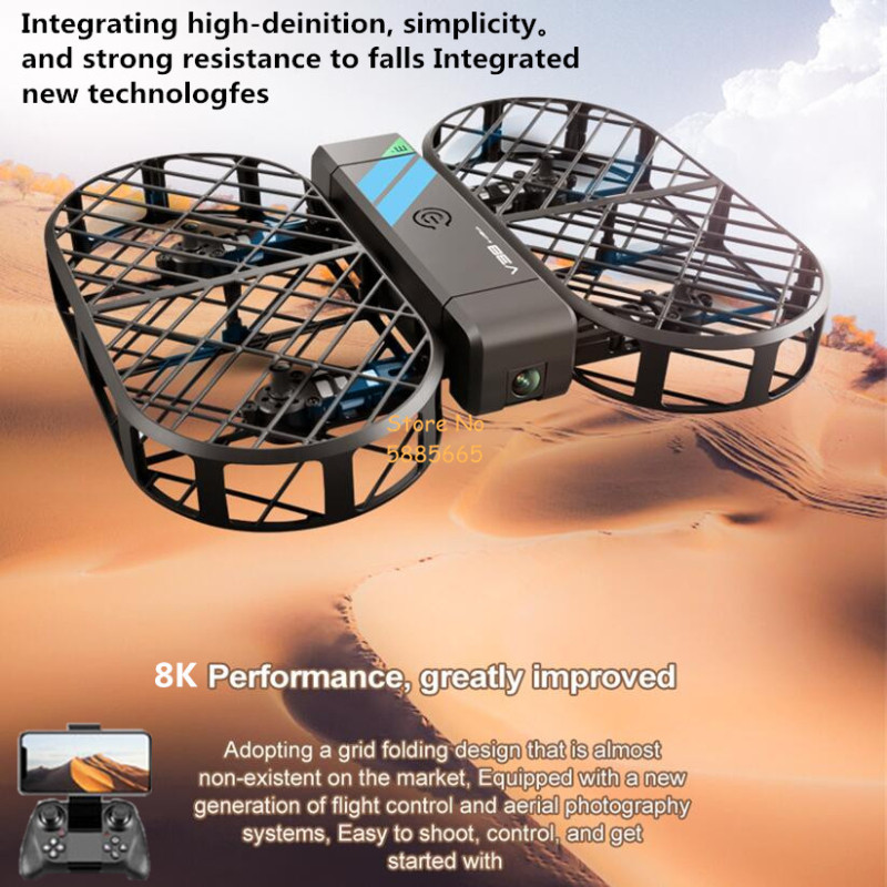 Diy Drone Electronics - 8K HD-camera 360° ° Bescherming Optische