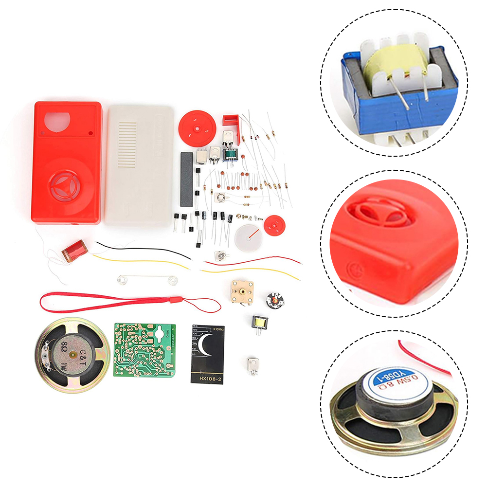 Homemade Diy Electronics - 1 set HX108-2 7 Buis Radio