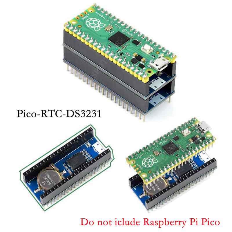 Rtc Module Ds3231 - Raspberry Pi Pico ingebouwde DS3231-chip Precisie