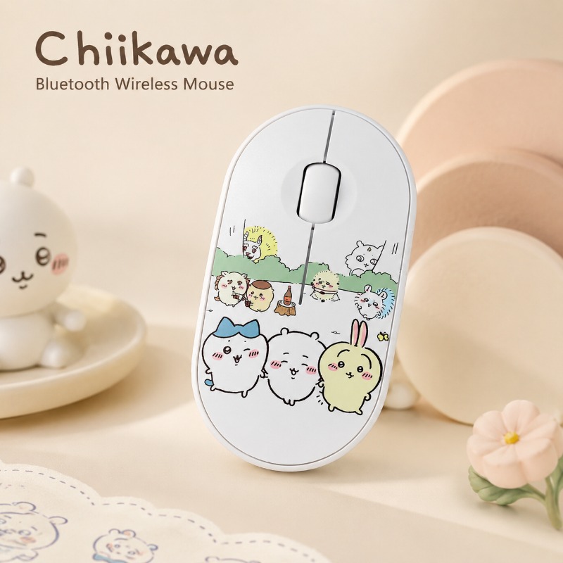 Diy Mouse Electronics - Leuke Chiikawa Bluetooth draadloze muis Dual