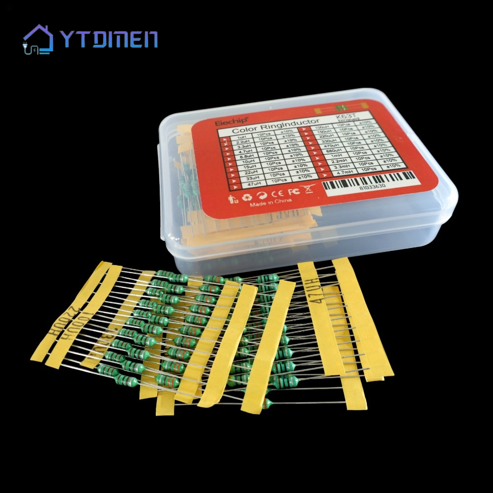 Diy Electronics Com - 200 stuks 1/2W 0410 Kleurring Inductor