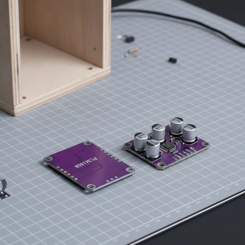 Diy Audio Electronics Kit - NIEUWE 24Bit PCM1808 Stereo ADC Module