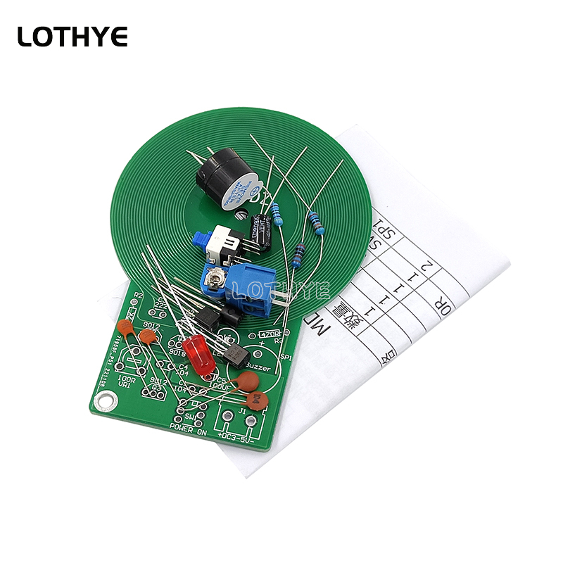 Diy Electronics Com - DC 3 V-5 V Metaaldetector Kit