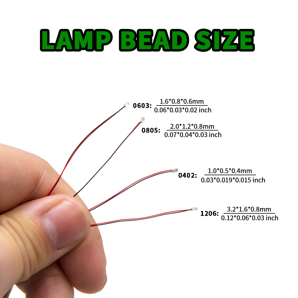 Diy Electronics Com - 10 stks/set Micro LED Lamp Chips
