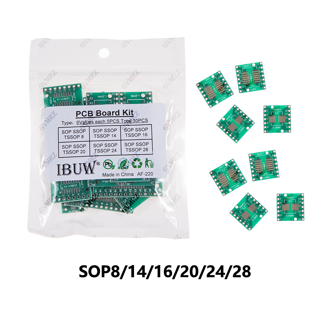 Diy Electronics Com - 30PCS 6 Waarden SOP SSOP TSSOP