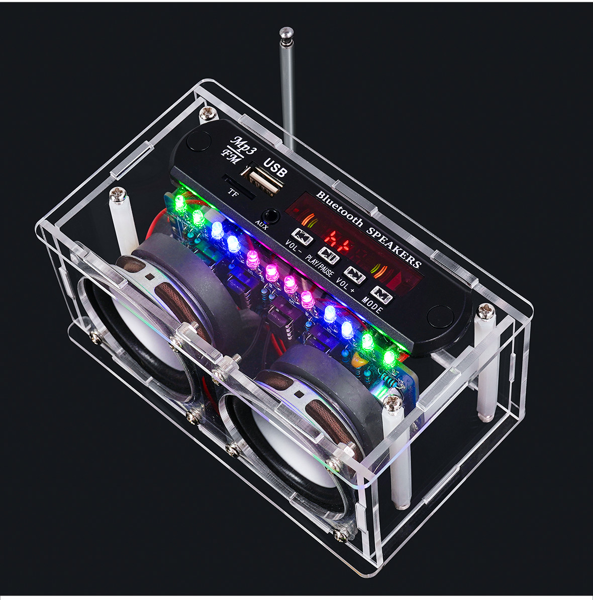 Diy Audio Electronics Kit - Radio Audio DIY-kit, eindversterker Bluetooth-luidspreker met