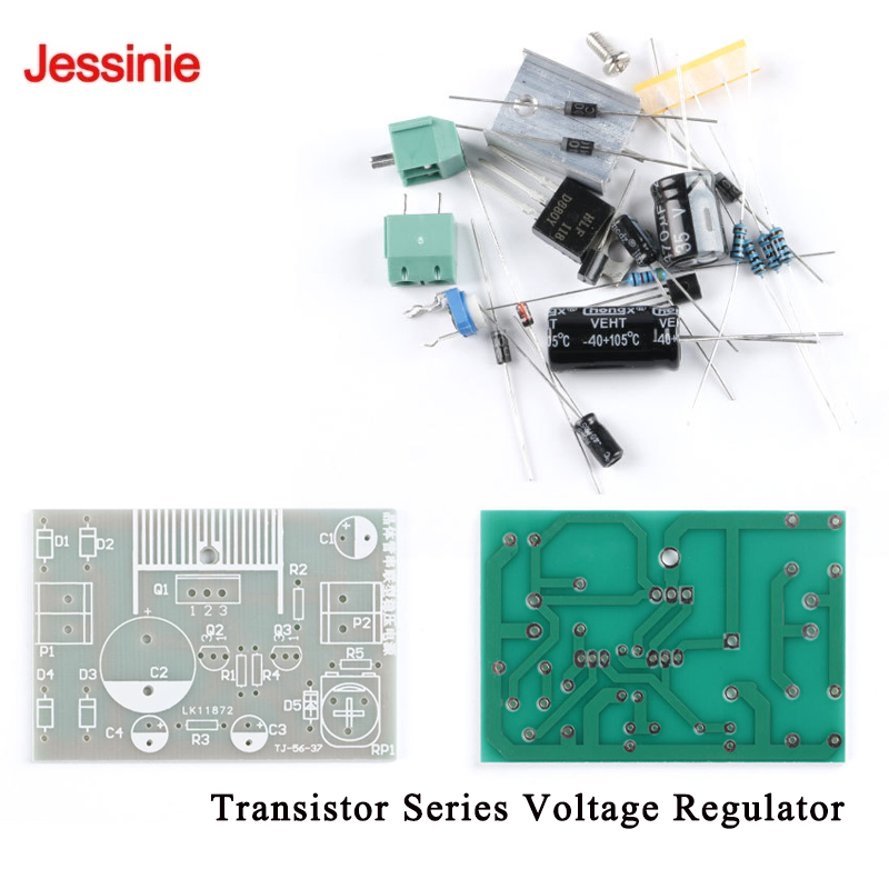 Diy Electronics Guide - 5 stuks/1 stuk Transistor Serie Spanningsregelaar