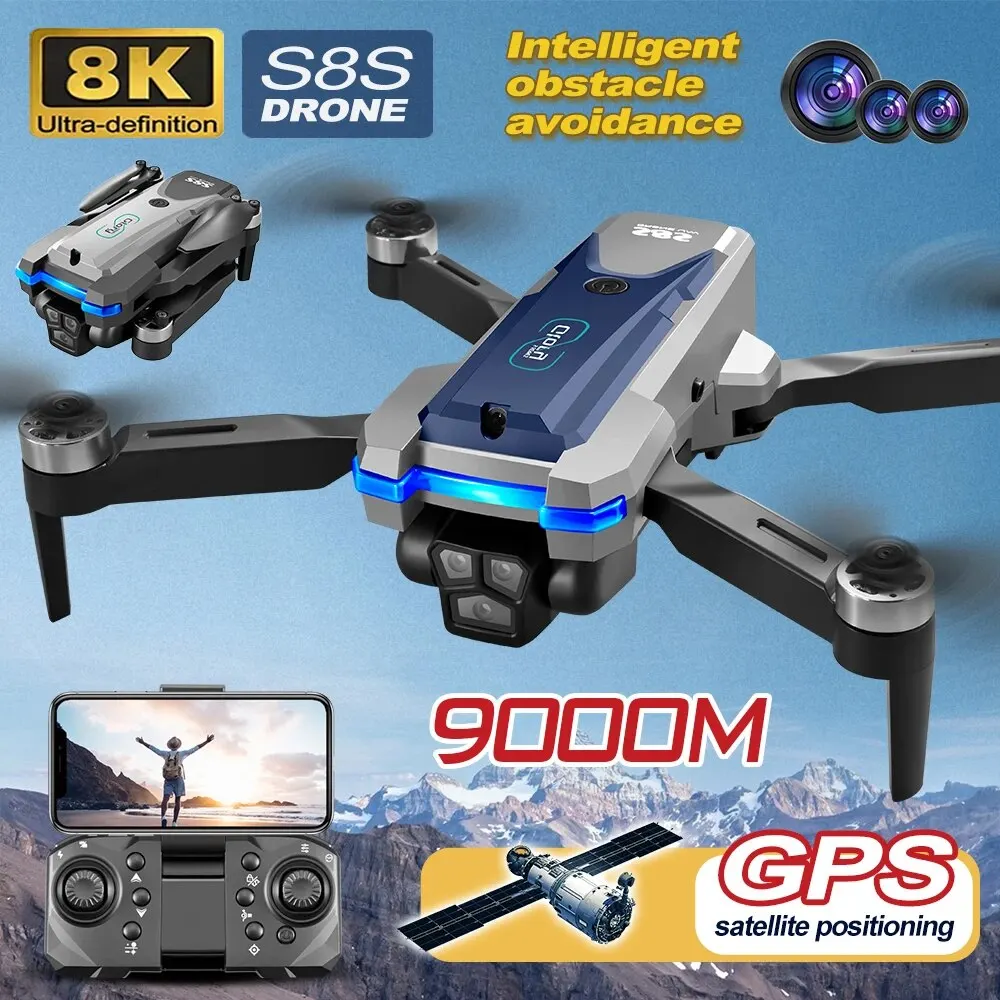 Diy Drone Electronics - S 8S Gps Drone 5G Wifi